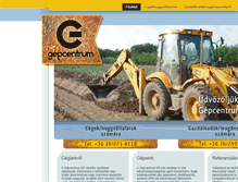 Tablet Screenshot of gepcentrum.com